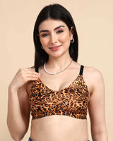 Bonded Printed Full-Coverage Padded Bra (SB-6827 PR)
