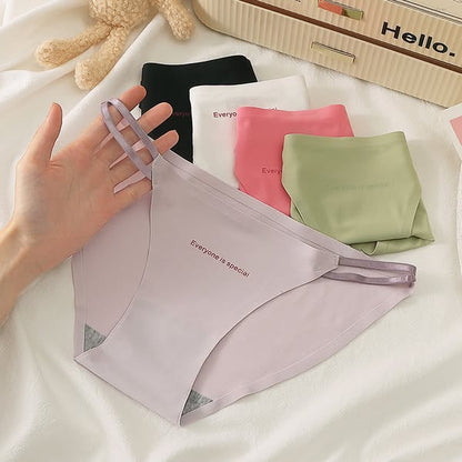 Everyone Is Special Sexy Women’s Panty – Ice Silk Seamless Comfort | Pack of 4