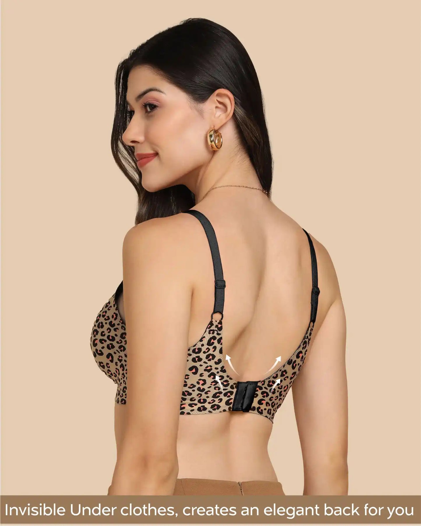 Tweens Bonded Printed Full-Coverage Padded Bra (SB-68 PR)