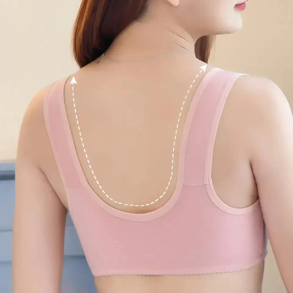 Comfortable & Convenient Front Button Bra Pack Of 3