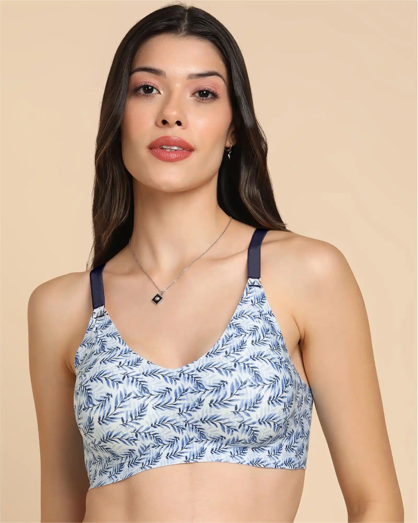 Tweens Bonded Printed Full-Coverage Padded Bra (SB-68 PR)